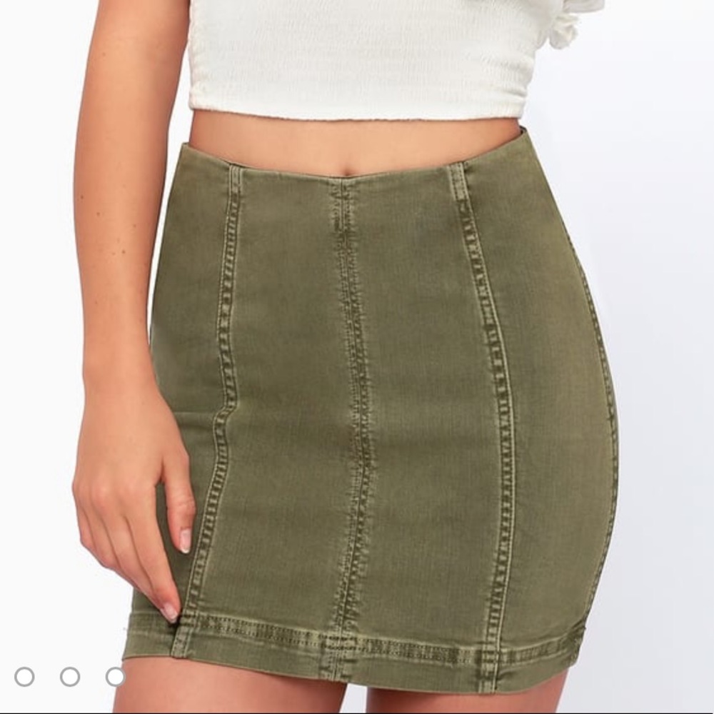 NWOT Free People Modern Femme Skirt